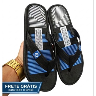 Chinelo Masculino Cartago Chinelo Antiderrapante Chinelo Confortável e Macio em Oferta na Shopee