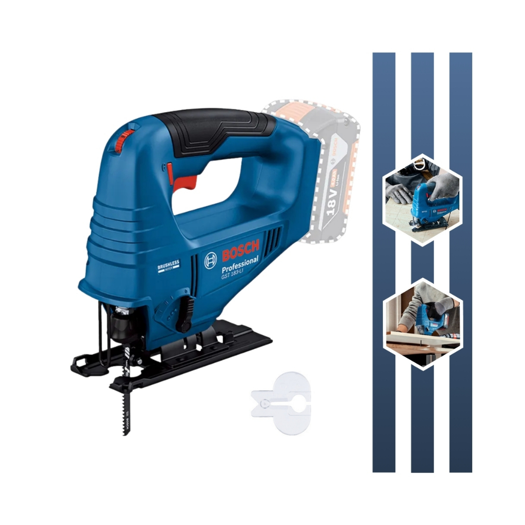 Serra Tico Tico 18v Gst 183 Li Brushless Bosch - Só Maquina