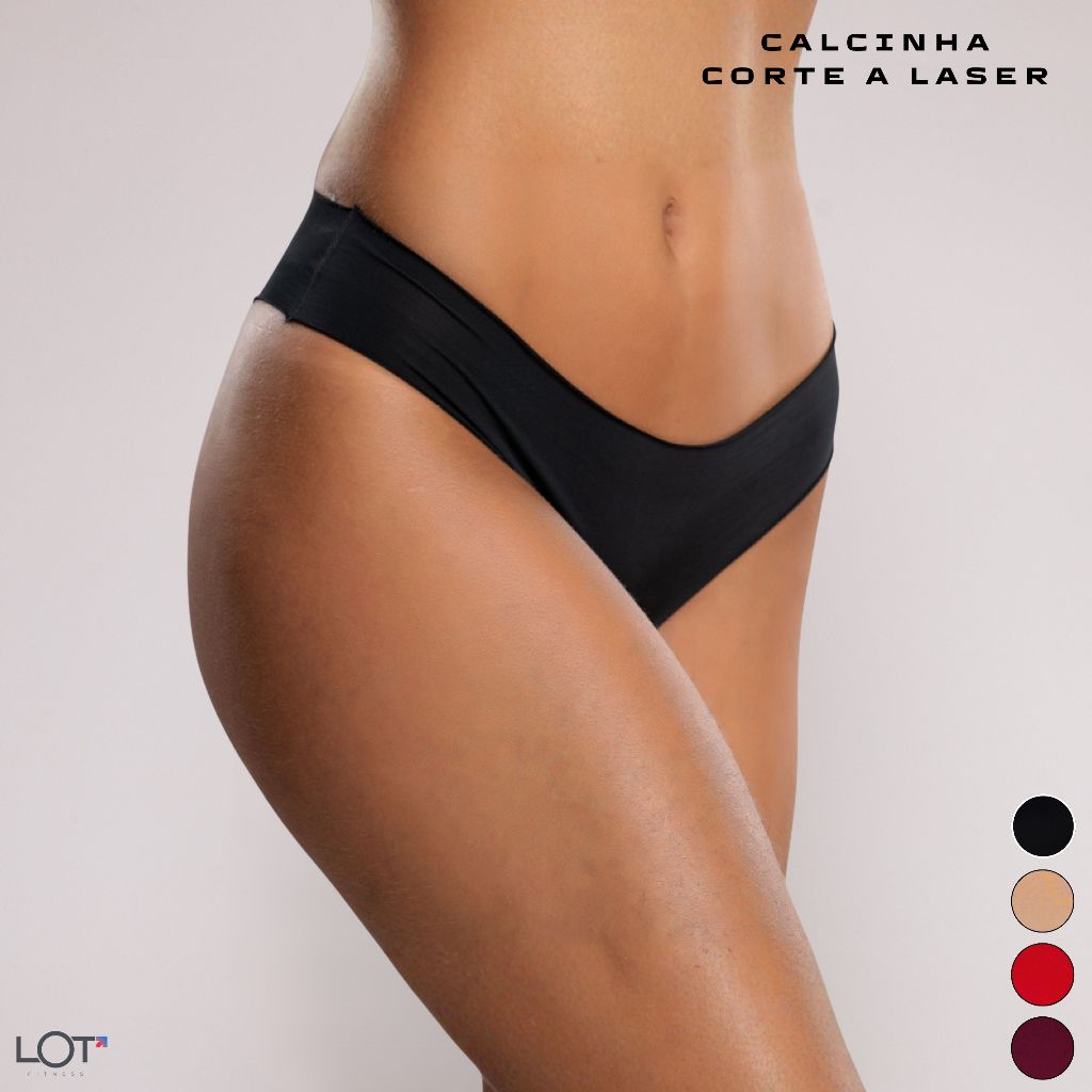 Calcinha Sem Costura Feminina Corte a Laser Que Não Marca na Roupa Academia Conforto Invisível em Oferta na Shopee