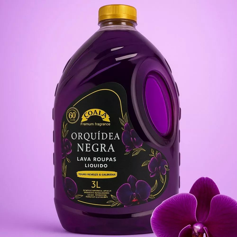 Lava Roupas Líquido Coala Laundry - Orquídea Negra 3L Coala