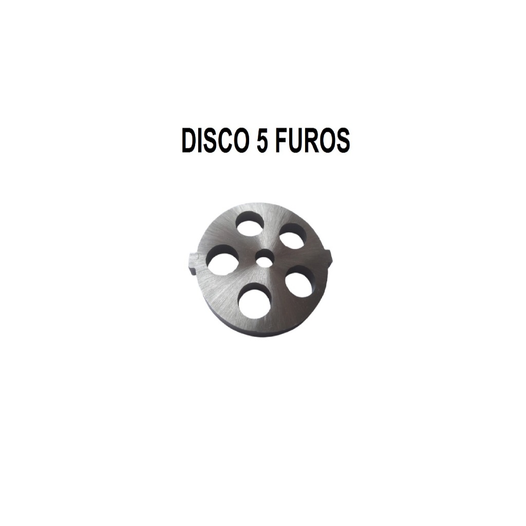 DISCO MOEDOR E CARNE 5F DOMESTICO LENOX, MONDIAL, BRITANIA C/ ASTES