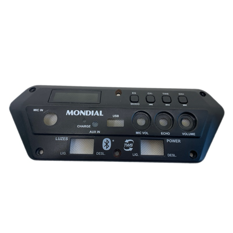 Painel Controle Caixa de Som Amplificada Mondial CM-250 Original