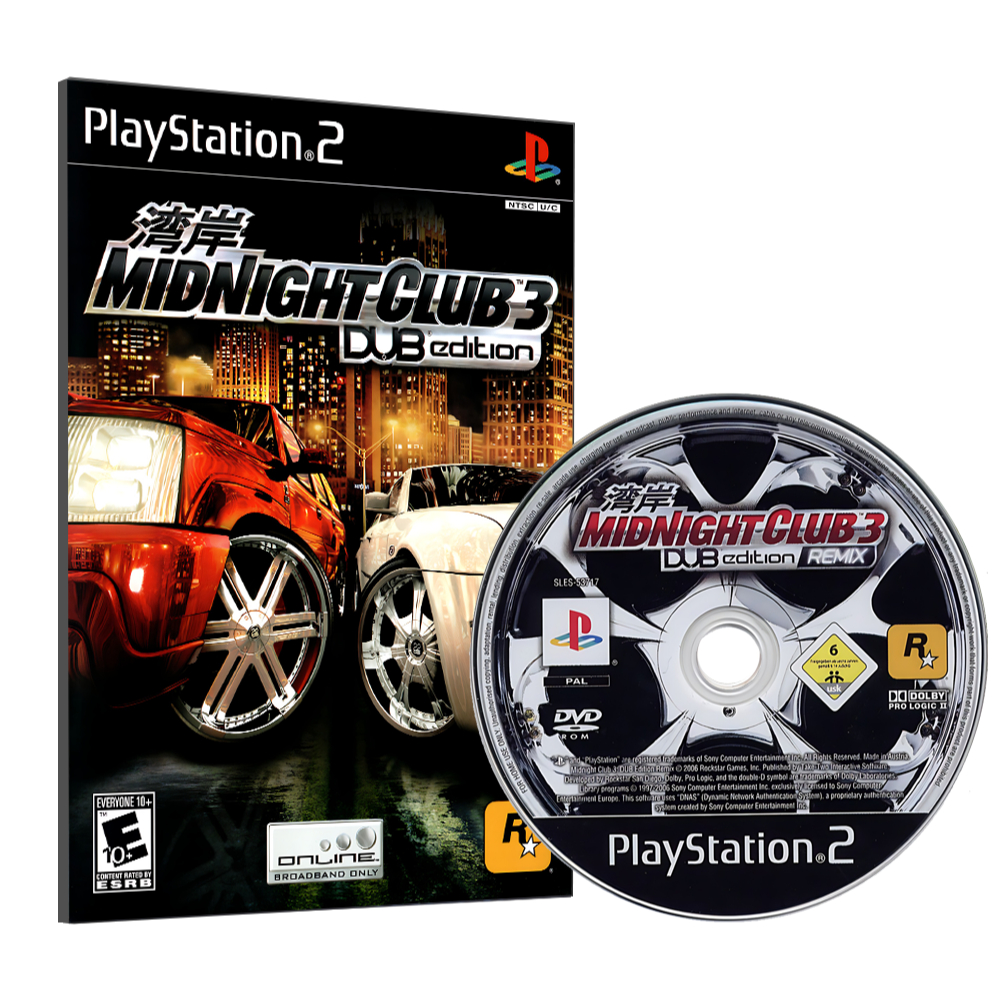 Jogo Midnight Club 3: DUB Edition - Playstation 2