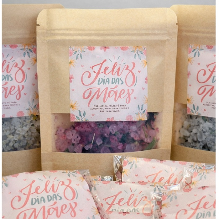10 a 40 Escalda Pés Dia das Mães com Óleo Essencial | Lembrancinhas, Presentes, Mimos e Brindes