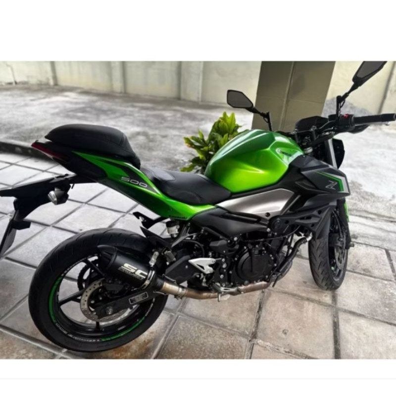 escapamento esportivo ninja 500 z500 ninja 400 z400 kawazaki