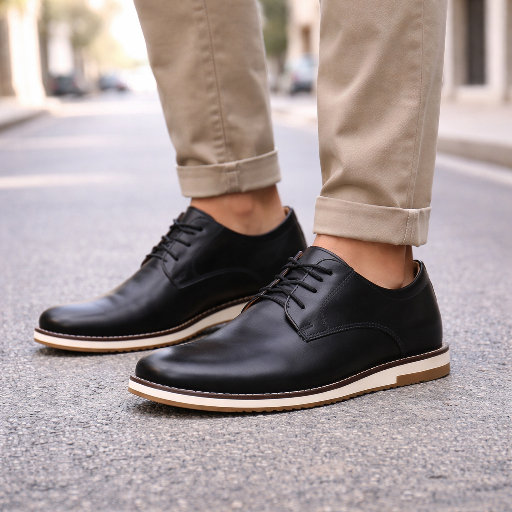 Sapato Oxford Social Masculino Sapatênis Estiloso Confortável Casual Dia a Dia