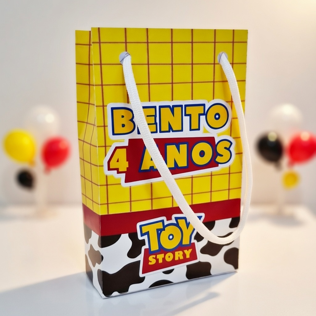 SACOLINHA TOY STORY / SACOLA PERSONALIZADA / LEMBRANCINHA PERSONALIZADA/ ANIVERSÁRIO