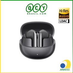 Fone de Ouvido QCY HT08 Melobuds Pro ANC Hi-Res Sem Fio Bluetooth 5.3 IPX5 7.5 Horas de Reprodução Cancelamento de Ruído