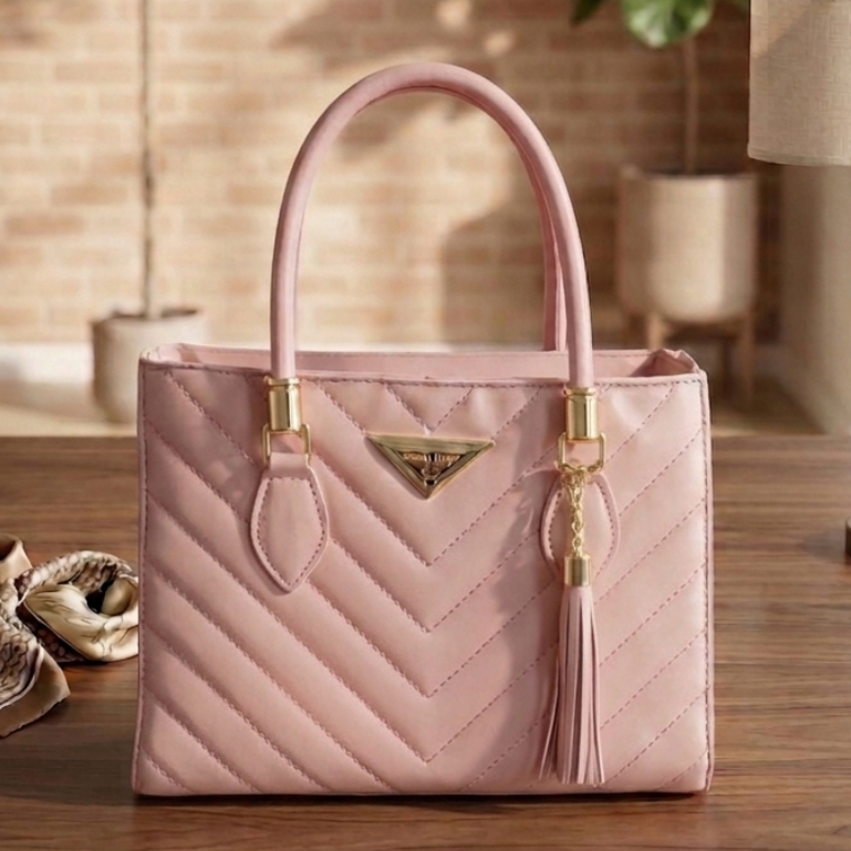 Bolsa Feminina Bordada Lorena Media Transversal e Ombro