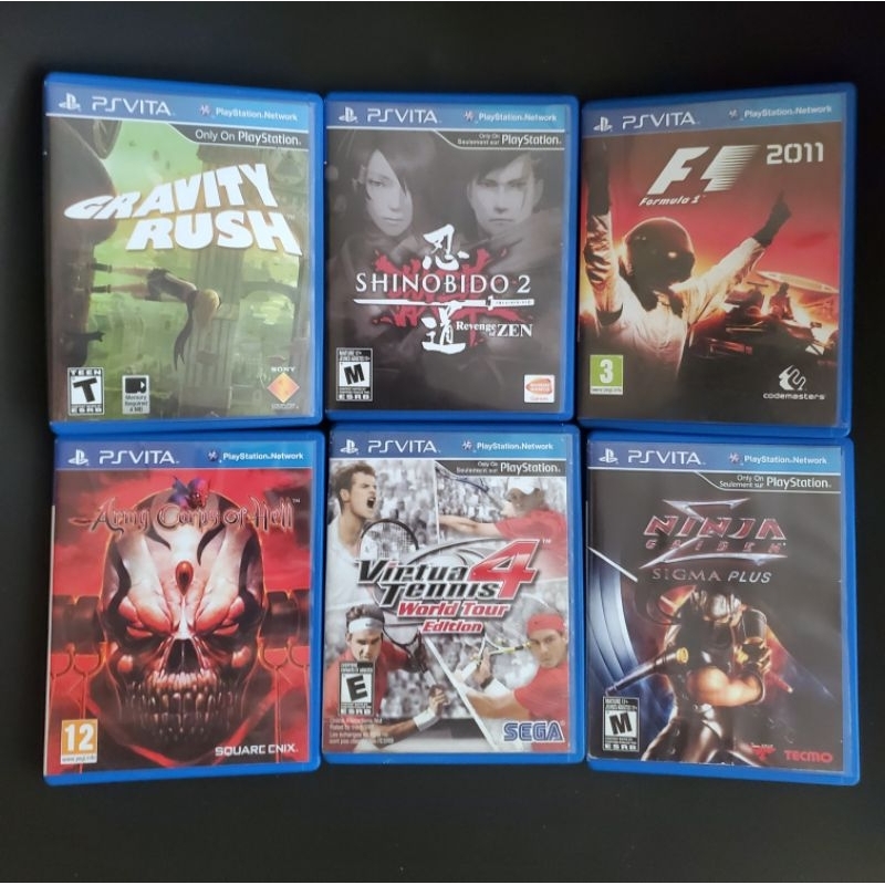 Jogos Ps Vita Midia Fisica com Capas (Produto usado)