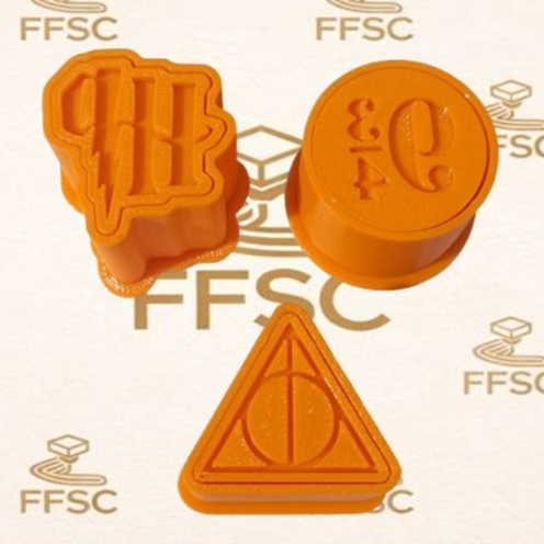 Kit 3 Moldes Ejetores para Brigadeiro – Harry Potter