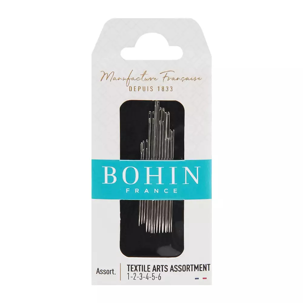 Agulha de Mão para Arte Têxtil Bohin R.01097 14 Und Sortidas