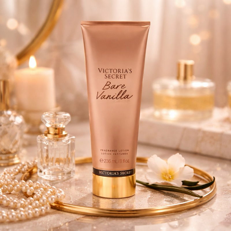 Creme Hidratante Para Corpo Bare Vanilla Original Importado Victoria's Secrets 236 ml