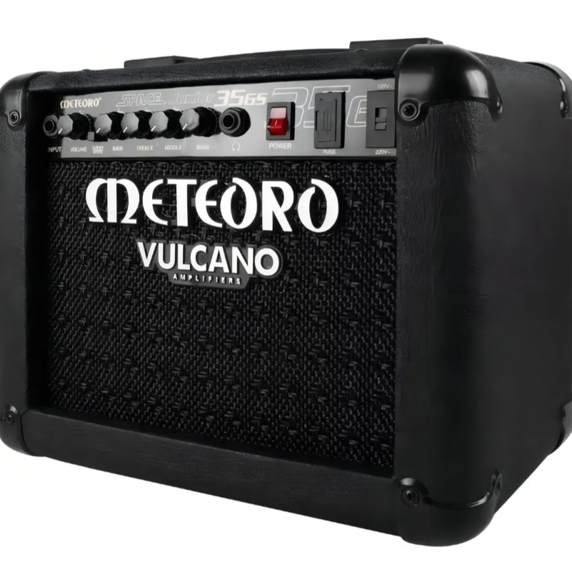 Cubo Amplificador Meteoro Space Junior 35gs 35w P/ Guitarra Cor Preto