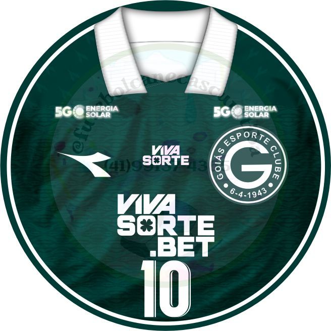 Jogo de Botão Goiás Home 2026