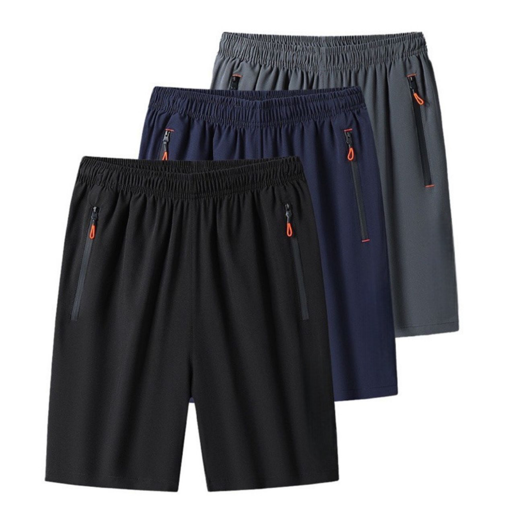 Bermudas Dry Fit de Alto Padrão Premium Casual Academia e Treinamento Externos e Internos