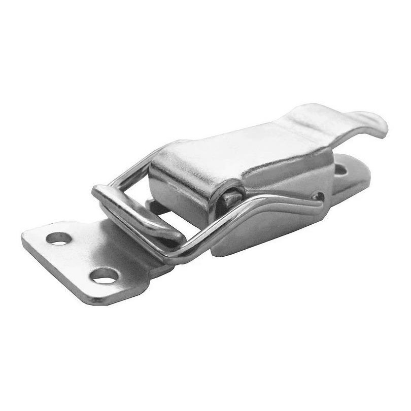 Fecho Engate Rápido FA E1 Inox e Zincado Trava Tampa Caixa Ferramentas Painéis Equipamentos