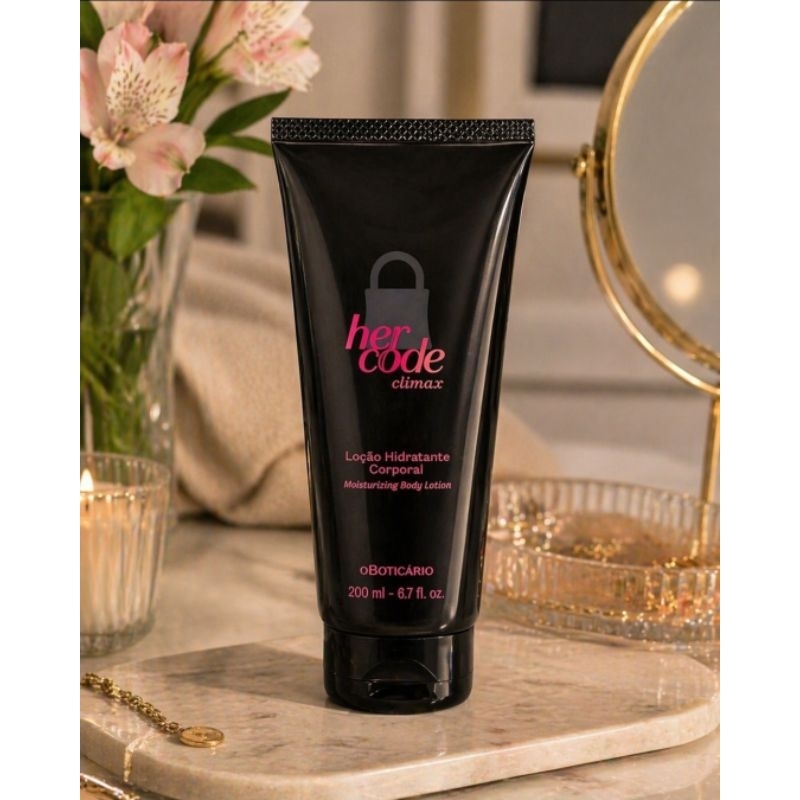 Hidratante Corporal Her Code Climax 200ml O Boticário | Loção Perfumada Feminina Luxo