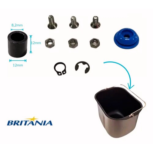 Reparo forma panificadora Britânia Multi pane