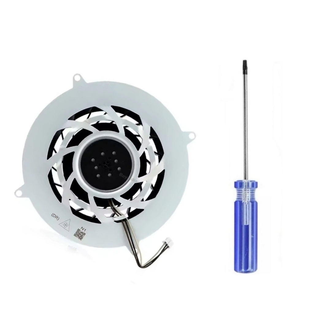 Cooler Original 19 Lâminas Para Ps5 Slim Com Chave Torx T8