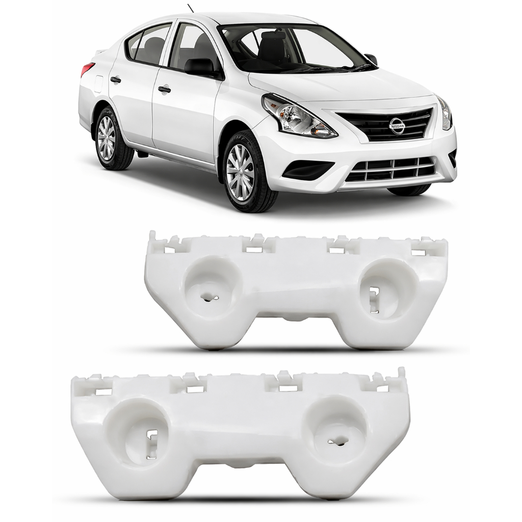 Suporte Guia Parachoque Dianteiro Nissan Versa 2011 2012 2013 2014