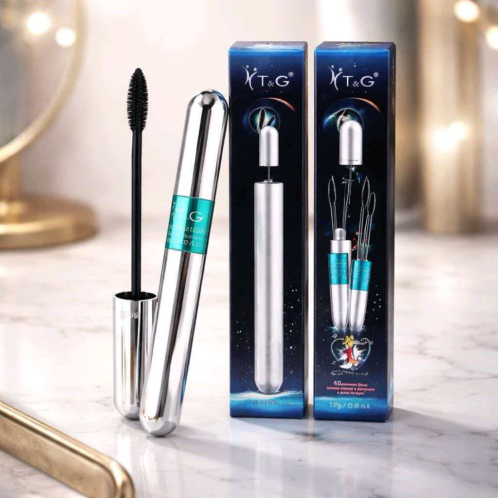 Mascara de Cílios T&G Tango 4D 2 em 1 Prova d’água