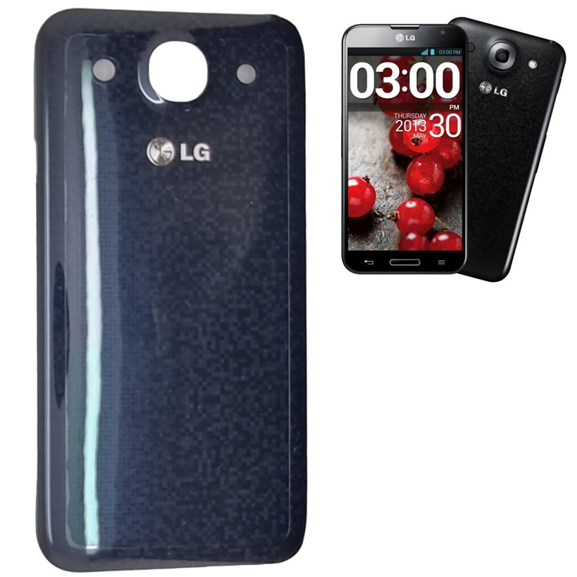 Peça Tampa Traseira compatível com LG Optimus G Pro E989 Dual da Bateria