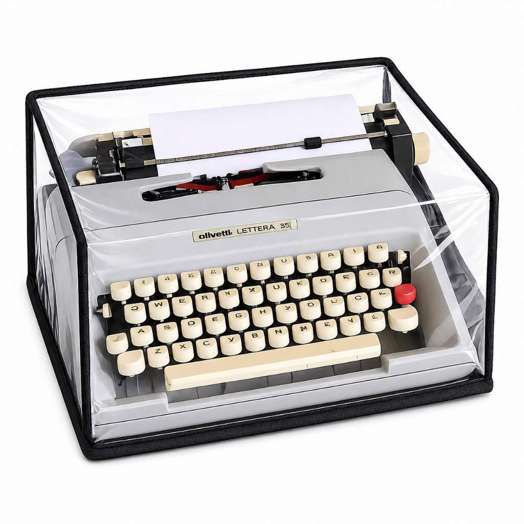 Capa Proteção Para Máquina de Escrever Olivetti Lettera 35