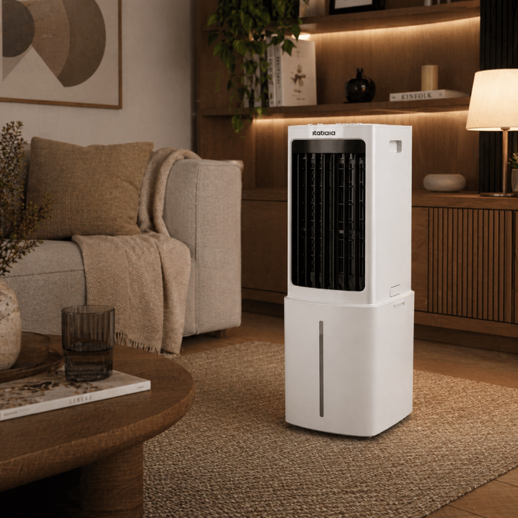 Climatizador de Ar Itatiaia 14L – Conforto e Economia para os Dias Quentes.