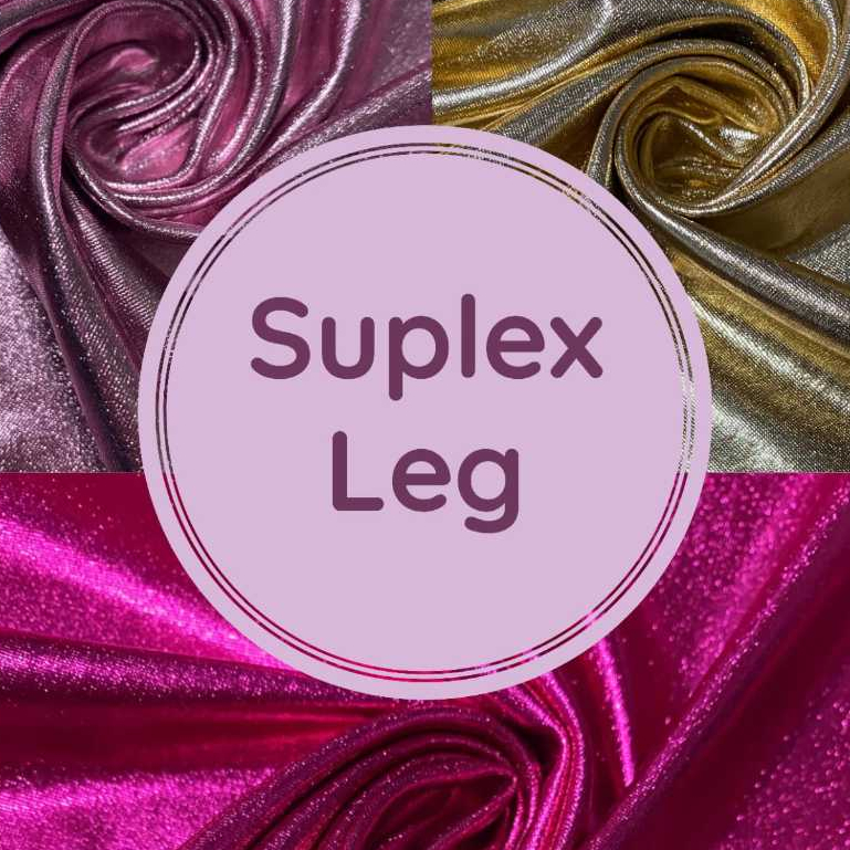 3 METROS SUPLEX LEG SHINE "MALHA CIRRÉ" PARA  LEGGING  (3M X 1,50M) "G04"