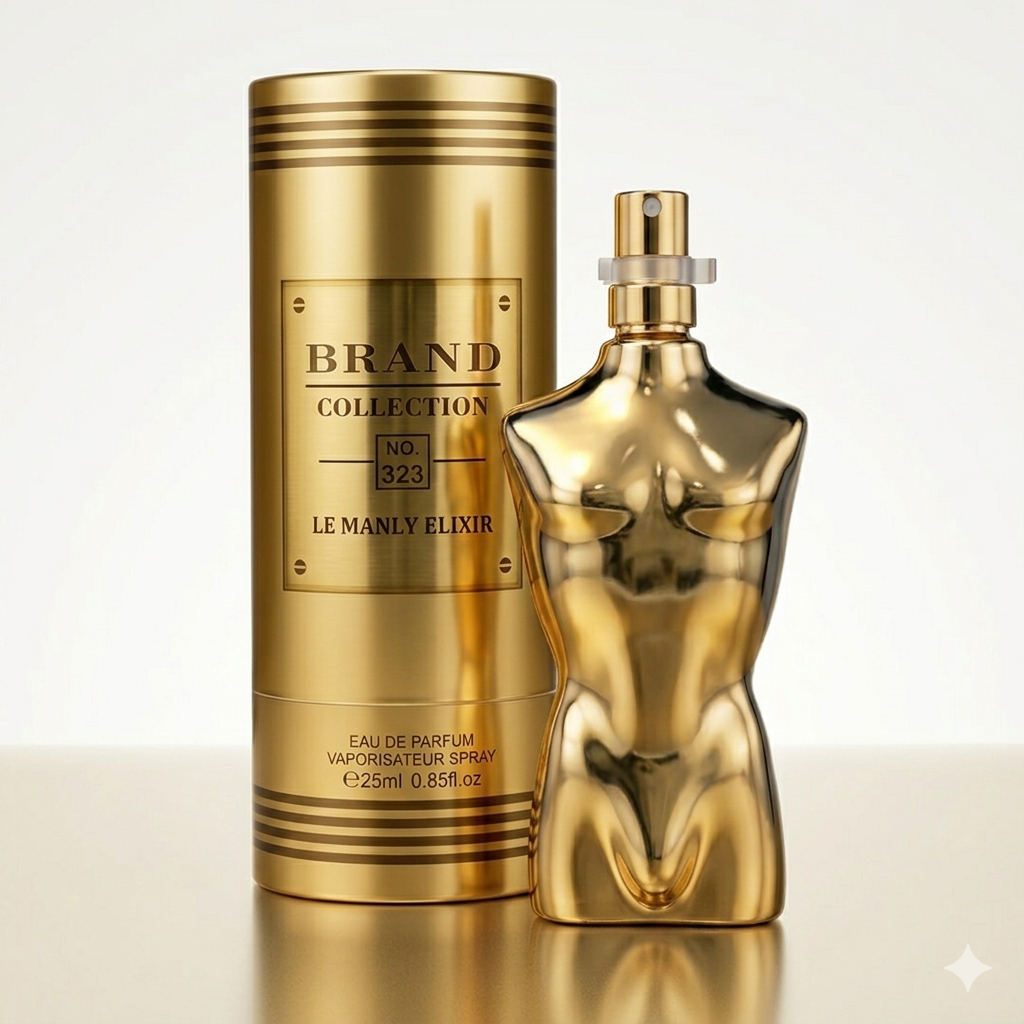 Frasco 25ml - 323 JPG Le Male Elixir - Brand Collection