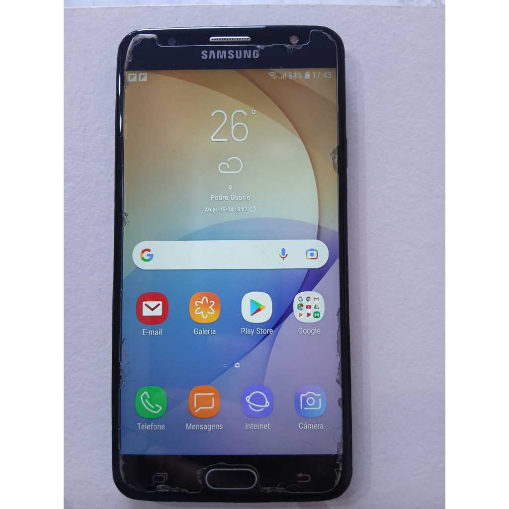 Celular Samsung Galaxy J7 Prime 32gb Preto 3gb Ram (usado)