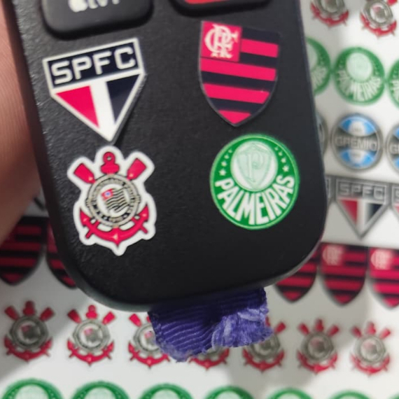 Adesivo times Brasão Pequeno — imagem 2 de 2