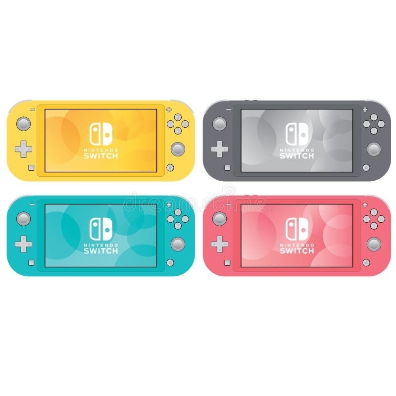 Nintendo switch lite cinza,amarelo ou verde turqueza   desbloqueado  128 GB GB