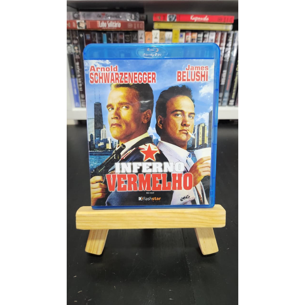 Bluray Inferno Vermelho - Schwarzenegger - Dublado