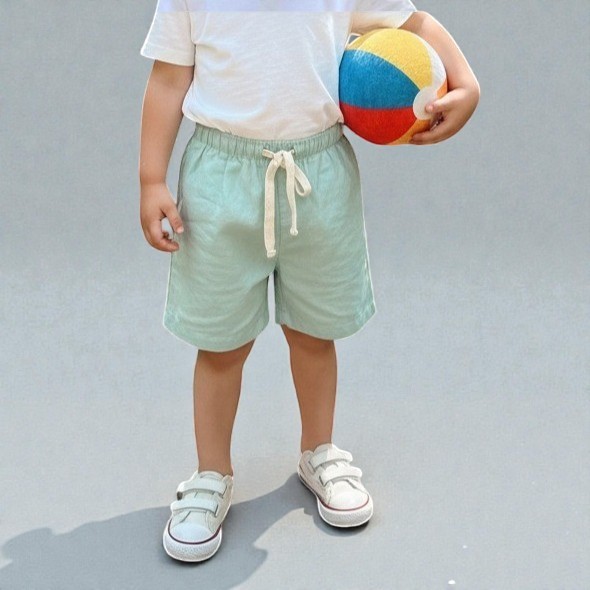 Short Mauricinho Infantil em Linho 100% – Conforto, Leveza e Estilo Sofisticado | Achadinhos da Lua