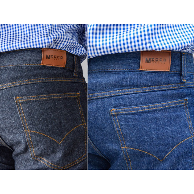 Kit 2 Calças Masculina Jeans Tradicional Corte Reto Promoção Uniforme Plus Size Premium