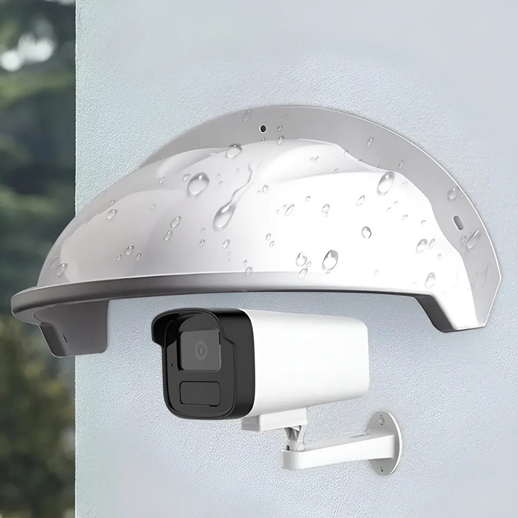Capa Protetora para Câmera de Segurança Dome (Hemisférica) | Proteção Contra Clima e Danos