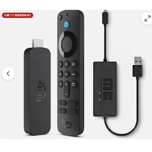 Controle Remoto Bluetooth Xiaomi Mi TV Stick Box 4K - Comando de Voz e Emparelha