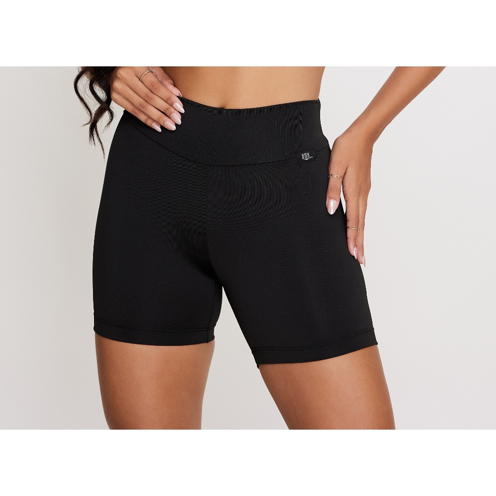 Short Academia Fitness Curto Feminino | Short de Poliamida para Praticar Exercícios Sem Transparência
