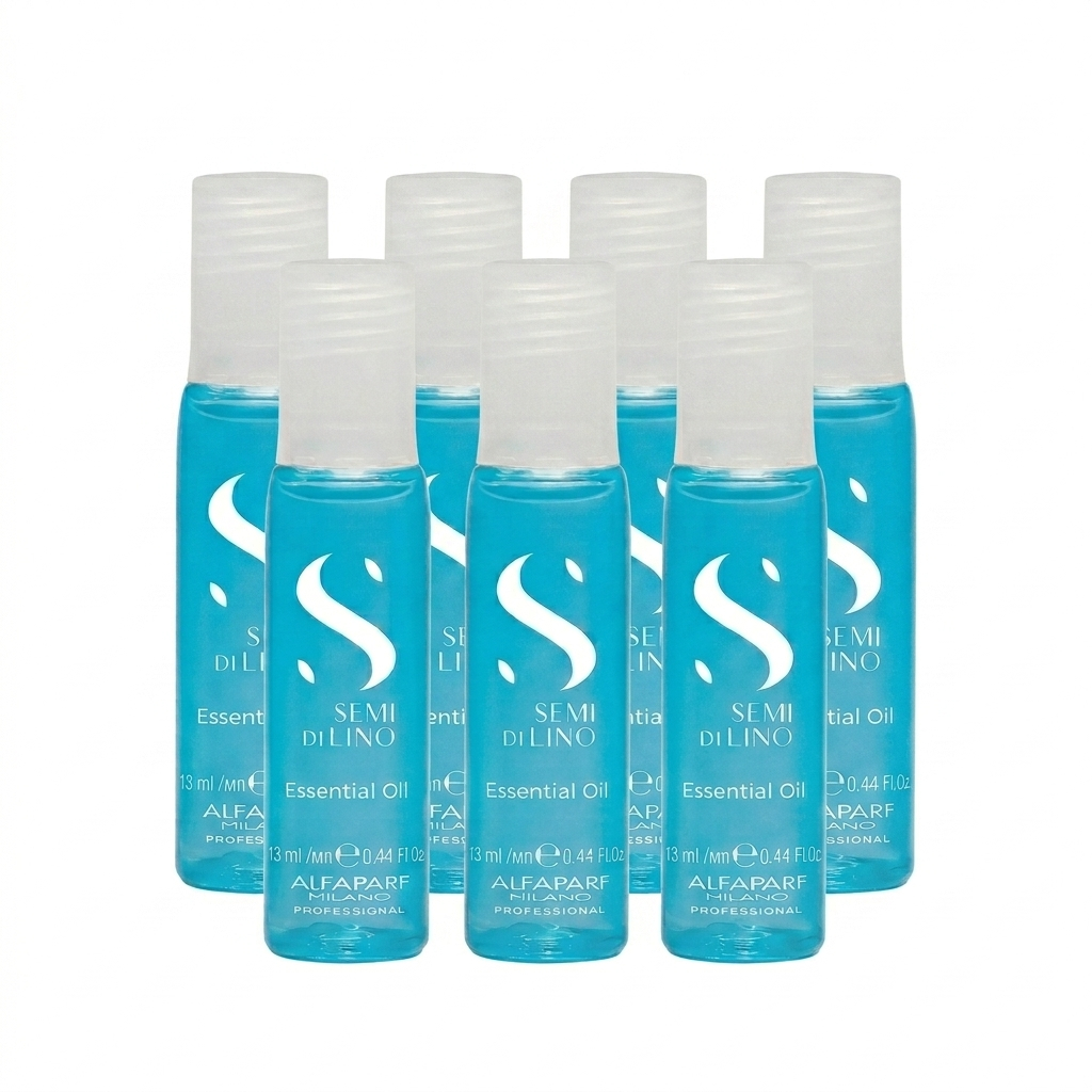 Kit Ampola Alfaparf Semi Di Lino Essencial Oil 6 Unidades