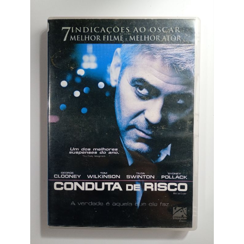 Dvd Conduta De Risco George Clooney