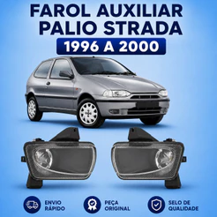 Farol Auxiliar Palio Strada Ano 1996 1997 1998 1999 2000