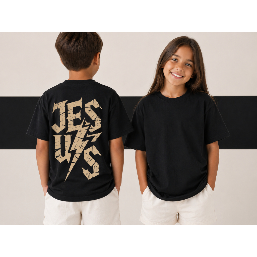 Camiseta Blusa Infantil de Algodão Streetwear Criança Estilosa Ideal para o Dia a Dia Unissex