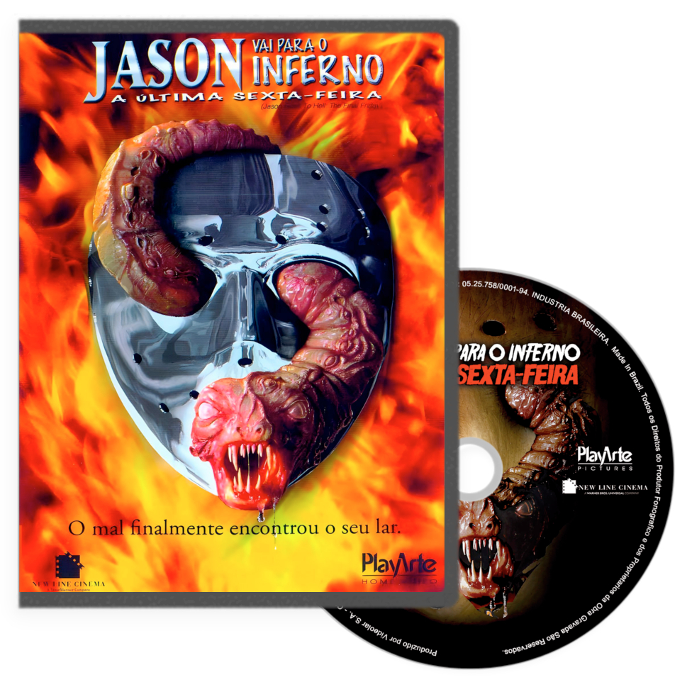 DVD - Sexta-Feira 13 Parte 9 Jason Vai Para o Inferno - A Ultima Sexta Feira (1993) (Dublado e Legendado)