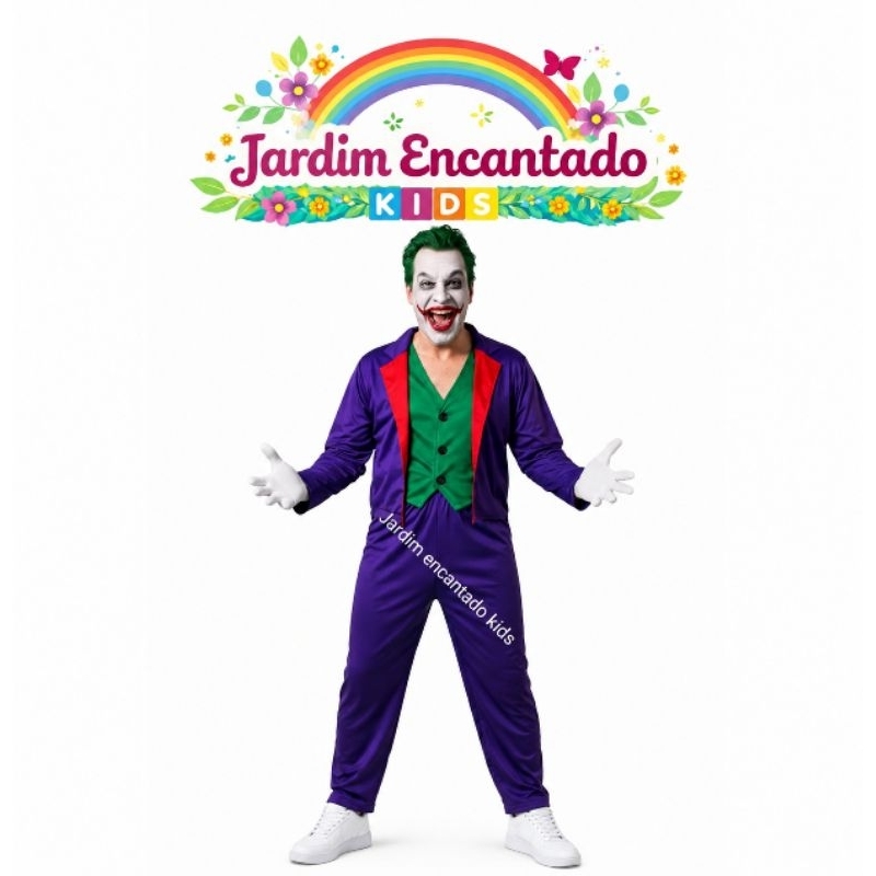fantasia ADULTO do CORINGA