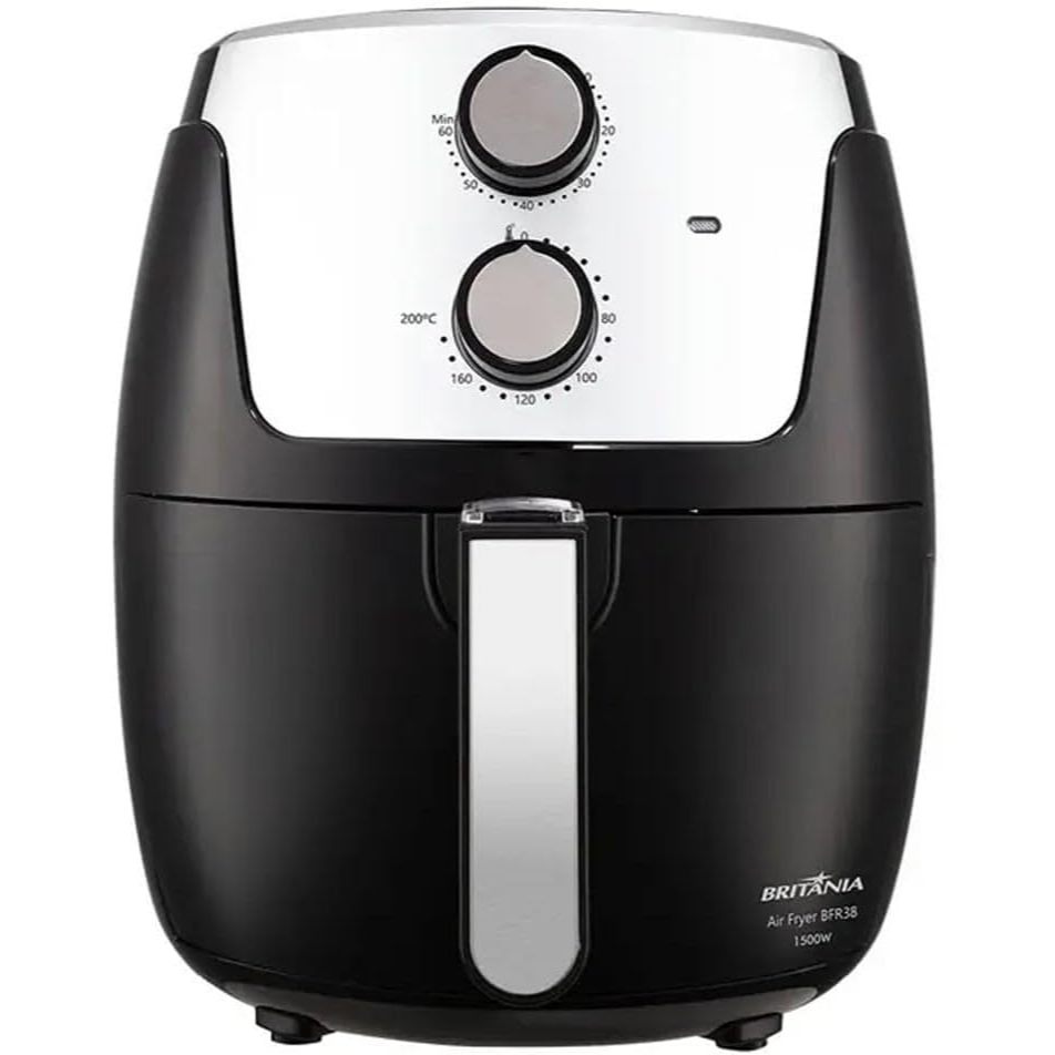 Fritadeira Air Fryer Britânia BFR38 Revestimento Dura Mais 4,2L 1500W