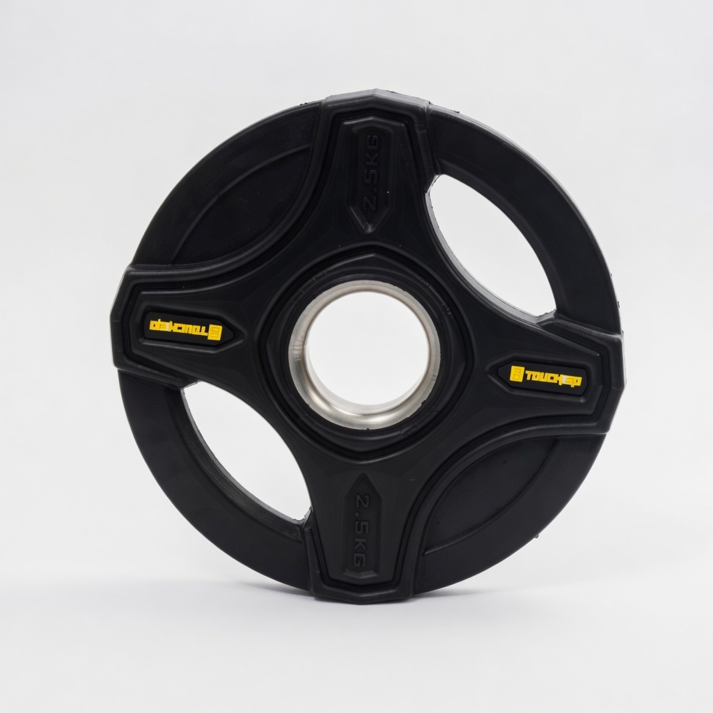 Anilha Sports Vulcanizada 2,5Kg Para Musculação Academia Casa - (1 Unidade) Touch And Go