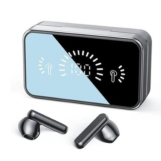 Fone De Ouvido Bluetooth TWS Alto Espelho 5.2 Sem Fio Com Estéreo Binaural Touch HIFI