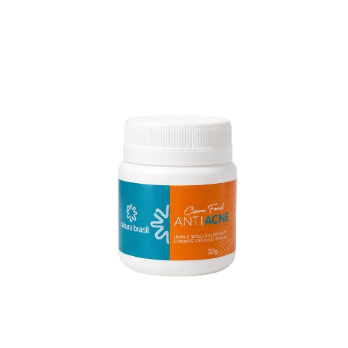 Creme Facial Anti Acne Espinhas e Cravos, Ação Secativa Tratamento Diário para Pele Oleosa